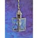 Breakwater Bay Piatt 1-Light Outdoor Hanging Lantern Brass in Brown | 12 H x 5 W x 5 D in | Wayfair A2C288FC4F4C4842BF2B6690FB59D7C4