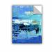 Breakwater Bay Sabin Harbor 11 Evening on the Wate Removable Wall Decal in Blue | 10 H x 8 W in | Wayfair BRWT8443 37104618