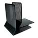 Rebrilliant Contemporary Mesh Metal Bookends Metal in Black | 6.25 H x 6.25 W x 5.5 D in | Wayfair 808D3C23A0464D978398590449BFB35B