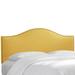 Brayden Studio® Regil Upholstered Panel Headboard Linen in Yellow | 51 H x 74 W x 4 D in | Wayfair BRYS5375 33287280