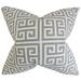 Wade Logan® Avdije Greek Key Bedding Sham Cotton Blend in Gray | 26 H x 20 W in | Wayfair BYST1746 40280732