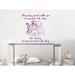 Decal House Classic Winnie the Pooh Wall Decal Vinyl, Stainless Steel in Indigo | 22 H x 22 W in | Wayfair NL145-Violet