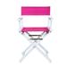 Casual Home Folding Director Chair Solid Wood in White | 33.75 H x 21.75 W x 17 D in | Wayfair AD60975CE6B64D88AD021B70A3BED89B