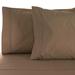 Eider & Ivory™ Vandemark Egyptian-Quality Cotton 530 Thread Count Solid 2 Piece Pillowcase in Brown | King | Wayfair