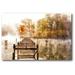 Courtside Market Fallen Mist II Photographic Print on Wrapped Canvas in Brown/Gray | 16 H x 20 W x 1.5 D in | Wayfair WEB-LH169