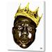 Curioos 'The Notorious B.I.G.' by Delano Limoen Graphic Art on Wrapped Canvas in Brown/Green/Yellow | 24 H x 16 W x 1 D in | Wayfair