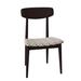 Corrigan Studio® Tylor Side Chair Wood/Upholstered in Brown | 33 H x 19.75 W x 18 D in | Wayfair 5CDEA6FBB2254BE3B149FF3147A83083