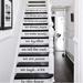 Decal House In This House We Do Stairway Wall Decal Vinyl, Metal in Gray | 3 H x 28 W in | Wayfair zx229MetalSilver