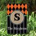 CPS Halloween Greetings Personalized Polyester 18 x 12 in. Garden Flag in Black/Orange | 17.5 H x 12 W in | Wayfair 60563