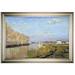 Darby Home Co 'Argenteuil the Seine' Acrylic Painting Print Canvas/Paper in Blue | 20 H x 24 W x 1.5 D in | Wayfair