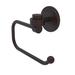 Allied Brass Satellite Orbit One Wall Mounted Euro Tissue Ring w/ Groovy Detail Metal in Brown | 6 H x 7 W x 2.6 D in | Wayfair 7124EG-VB