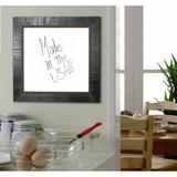 Darby Home Co Wall Mounted Dry Erase Board Wood in Black/Brown/White | 41 H x 41 W x 1.25 D in | Wayfair DRBC5395 32554352