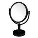 Allied Brass Vanity Top Modern & Contemporary Magnifying Make-Up Mirror Metal in Black | 5x | Wayfair DM-4G/5X-BKM