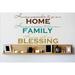 Design W/ Vinyl Having Somewhere To Go is a Home Having Someone To Love is a Family Wall Decal Vinyl in Green/Blue/Brown | 22 H x 30 W in | Wayfair