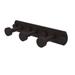 Allied Brass Fresno 3 Position Wall Mounted Hook Rack Metal in Brown | 1.5 H x 8 W x 2.6 D in | Wayfair FR-20-3-ORB