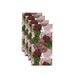 House of Hampton® Conan Positive Negative Floral 18" Napkin Polyester in Brown/Gray/Green | 18 W x 18 D in | Wayfair