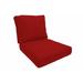 Eddie Bauer Outdoor Lounge Seat/Back Cushion in Red/Brown | 5 H x 24 W in | Wayfair 11566U-F5403