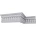 Ekena Millwork 3 5/8"H x 1 5/8"P x 3 7/8"F x 94 1/2"L, (1" Repeat), Chaffin Crown Moulding Urethane | 3.63 H x 96.13 W x 1.6303 D in | Wayfair