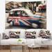 East Urban Home Polyester Cityscape UK Cab in London Tapestry w/ Hanging Accessories Included Polyester in Black/Brown/Gray | 68 H x 80 W in | Wayfair