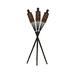 Entrada Bamboo Tiki Torch Bamboo in Black | 59 H x 4 W x 4 D in | Wayfair EN24006