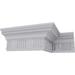 Ekena Millwork 4 3/4"H x 3 1/8"P x 5 3/8"F x 94 1/2"L, (3 7/8" Repeat), Edwards Crown Moulding Urethane | 4.75 H x 95.88 W x 3.1303 D in | Wayfair