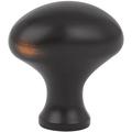 Emtek Egg Cabinet Knob Metal in Brown | 1.625" H x 1" W x 1" D | Wayfair 86015US10B