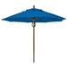 Fiberbuilt Prestige 9' Market Umbrella Metal in Blue/Navy | Wayfair 9MPPCB-4601