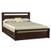 Copeland Furniture Mansfield Storage Platform Bed Metal in Brown/Red | 40 H x 79 W x 84 D in | Wayfair 1-MAN-01-53-STOR