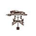 EZ Vane Inc C7 Corvette Weathervane Metal/Steel in Brown/Gray | 28 H x 21 W x 9 D in | Wayfair Car-C7 Corvette Weathervane - Post Mount