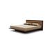 Copeland Furniture Moduluxe Solid Wood and Platform Bed Wood and /Upholstered/Microfiber/Microsuede in Black/Brown | 35 H x 66 W x 86 D in | Wayfair
