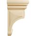 Ekena Millwork Woodruff Wood Corbel Wood in Brown | 10 H x 5 W in | Wayfair CORW05X05X10WFMA