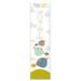 Harriet Bee Trujillo Every Little Thing Is Gonna Be Alright Personalized Growth Chart Canvas in Blue | 39 H x 10 W in | Wayfair