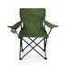 Arlmont & Co. Coova Folding Camping Chair Metal in Green | 33.8 H x 21 W x 16 D in | Wayfair 69B12D684E6F43DA84CD33AE20943482