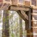 Ekena Millwork Vintage Farmhouse Bracket Wood in Brown | 12 H x 3.5 W x 8 D in | Wayfair BKTB03X08X12TRBR