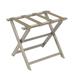 Gate House Furniture Folding Plastic Luggage Rack Plastic in Brown | 20 H x 23 W x 13 D in | Wayfair E1000T-bg