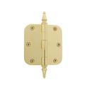 Grandeur 3.5" Steeple Tip Residential Hinge w/ 5/8" Radius Corners | 3.5 H x 3.5 W x 0.087 D in | Wayfair 812194