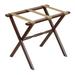 Gate House Furniture Folding Wood Luggage Rack Wood in Brown | 20 H x 23 W x 13 D in | Wayfair 1007bg-3