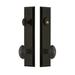 Grandeur Fifth Avenue Tall Plate Complete Entry Set w/ Single Cylinder Deadbolot and Grande Victorian Knob in Brown | Wayfair 840803