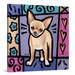 Harriet Bee Dunadry Chihuahua Pop Art by Eric Waugh - Graphic Art Print | 30 H x 30 W x 1.5 D in | Wayfair 90A81DD9417740B1BBB1FFF0E9CC7086