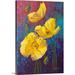 Winston Porter Ankita Poppies by Marion Rose Painting Print on Wrapped Canvas Canvas | 24 H x 17 W x 1.5 D in | Wayfair