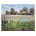 Fleur De Lis Living Yonkers Farmstead & Iris Field, 1992' by Timothy Easton Painting Print | 16 H x 20 W x 1.5 D in | Wayfair