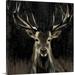 Millwood Pines Hafsa Young Buck' by Liz Jardine Painting Print in Green | 16 H x 16 W x 1.5 D in | Wayfair A32EE7E87001496CA97E54D25A55F94E