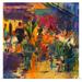 Winston Porter Anjuman Cafe de la Place, St Paul de Vence' by Peter Graham Painting Print | 8 H x 8 W x 1.5 D in | Wayfair