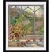 Fleur De Lis Living Yonkers Autumn Windows, 1993' by Timothy Easton Painting Print Metal | 32 H x 28 W x 1 D in | Wayfair