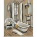 French Bath II' by Silvia Vassileva Painting Print Laurel Foundry Modern Farmhouse® | 20 H x 16 W x 1.5 D in | Wayfair