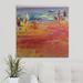 Highland Dunes Martino Scene de Plage' by Peter Graham Painting Print | 16 H x 16 W x 1.5 D in | Wayfair DDFB77D44C184AA4A15AD720B6FABBEB