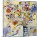 Mercer41 'Popcorn I' by Jill Martin Painting Print | 48 H x 48 W x 1.5 D in | Wayfair 4C5BBD983E5D4C15B3872D32CBB0A4CF