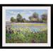 Fleur De Lis Living Yonkers Farmstead & Iris Field, 1992' by Timothy Easton Painting Print Metal in Brown | 32 H x 38 W x 1 D in | Wayfair