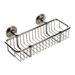Ginger London Terrace Drill & Screw Mount Shower Caddy Brass/Metal in Gray | 3.25 H x 10.63 W x 5.31 D in | Wayfair 26551/PN