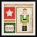 The Holiday Aisle® Nutcracker Christmas 'Christmas Art 'Nutcracker Peace Square' by Jennifer Pugh Graphic Art Print | 20 H x 20 W x 1 D in | Wayfair